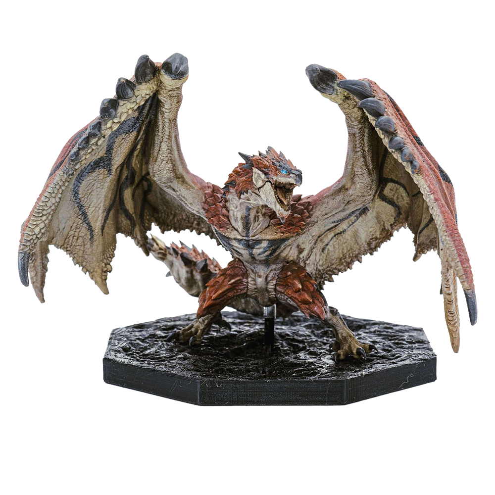 FIGURA MONSTER HUNTER CUBE FIRE WYVERN RATHALOS FIGURA MONSTER HUNTER CUBE FIRE WYVERN RATHALOS